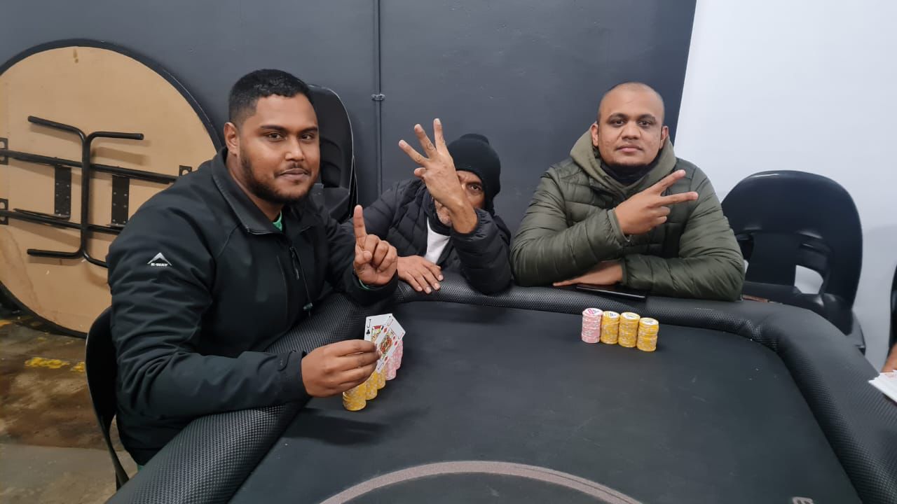 Riyadh Slamang with Nathan Jacobus and Tony Smith