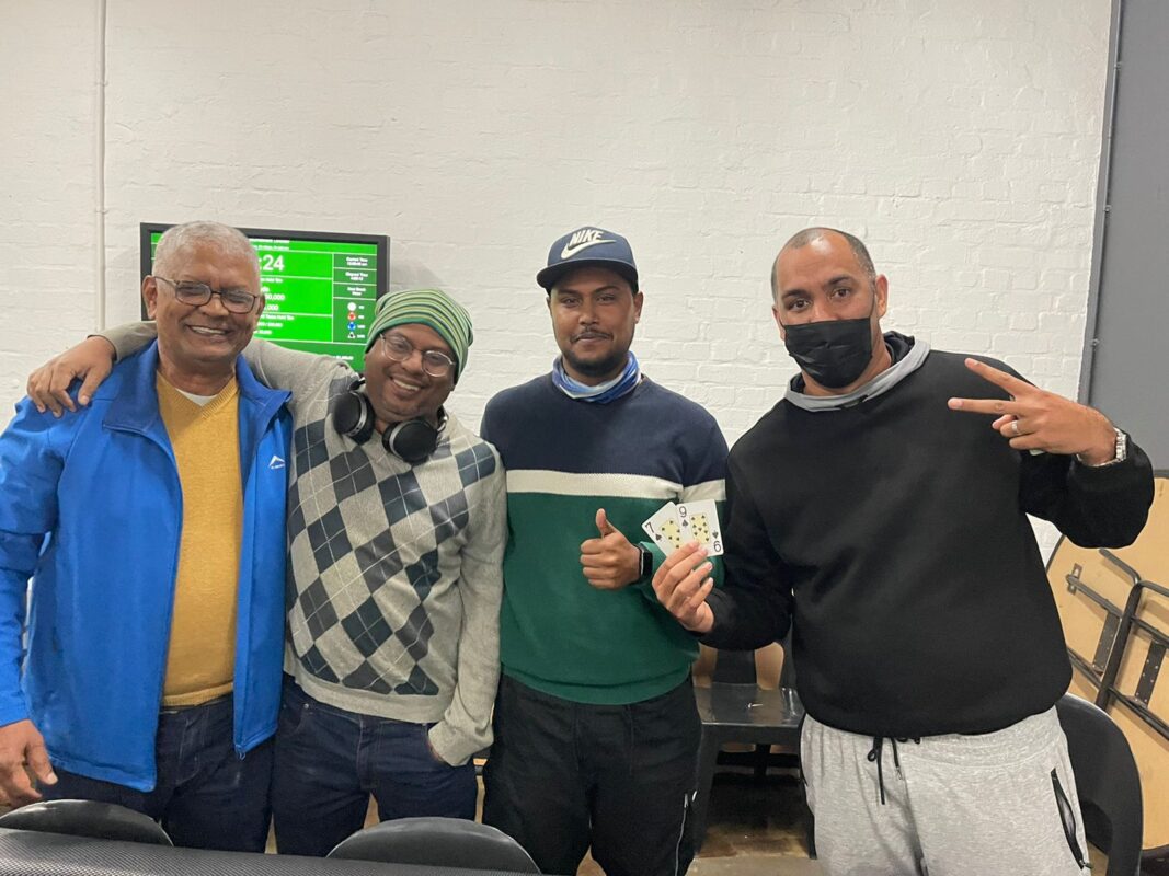 Shahied Slamang along with Riyadh Slamang, Clinton Reddy and Brian Sampson