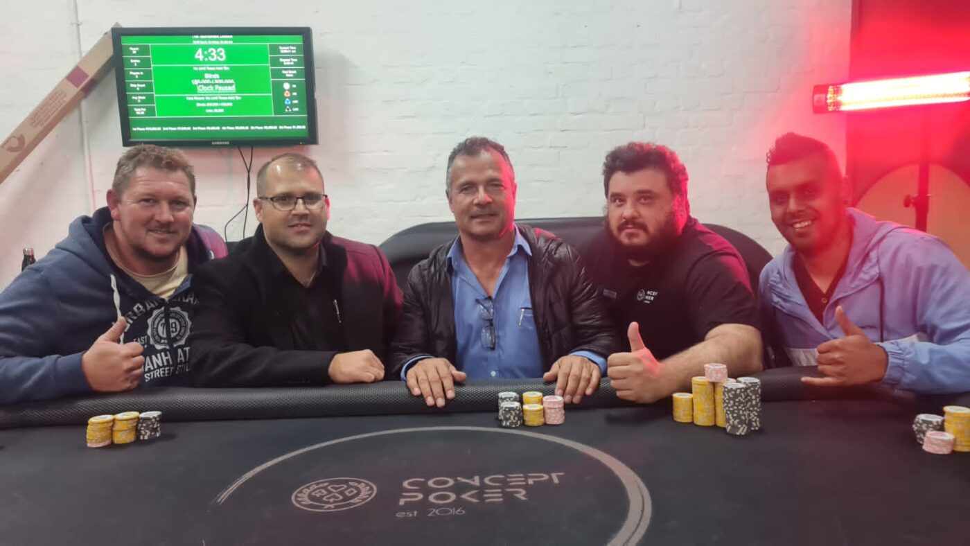 Nigel Heldsinger the big winner in a 5-way split